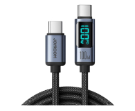 JoyRoom Prism Series A16 USB-C / USB-C 100W 1.2m z wyświetlaczem LED - 1287139 - zdjęcie 1